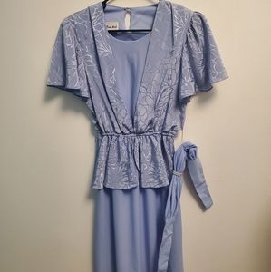 Blue vintage dress
